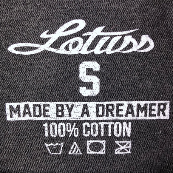 Mandala Black and White Tee by LOTUSS - Picture 5 of 5